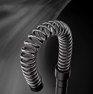 Grâce à leur conception ingénieuse, ces tiges à ressort sollicitent en profondeur les muscles stabilisateurs.